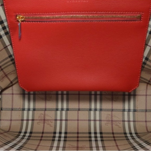 Lg Tote Grainy Lth Haymarket Check - Picture 5 of 13